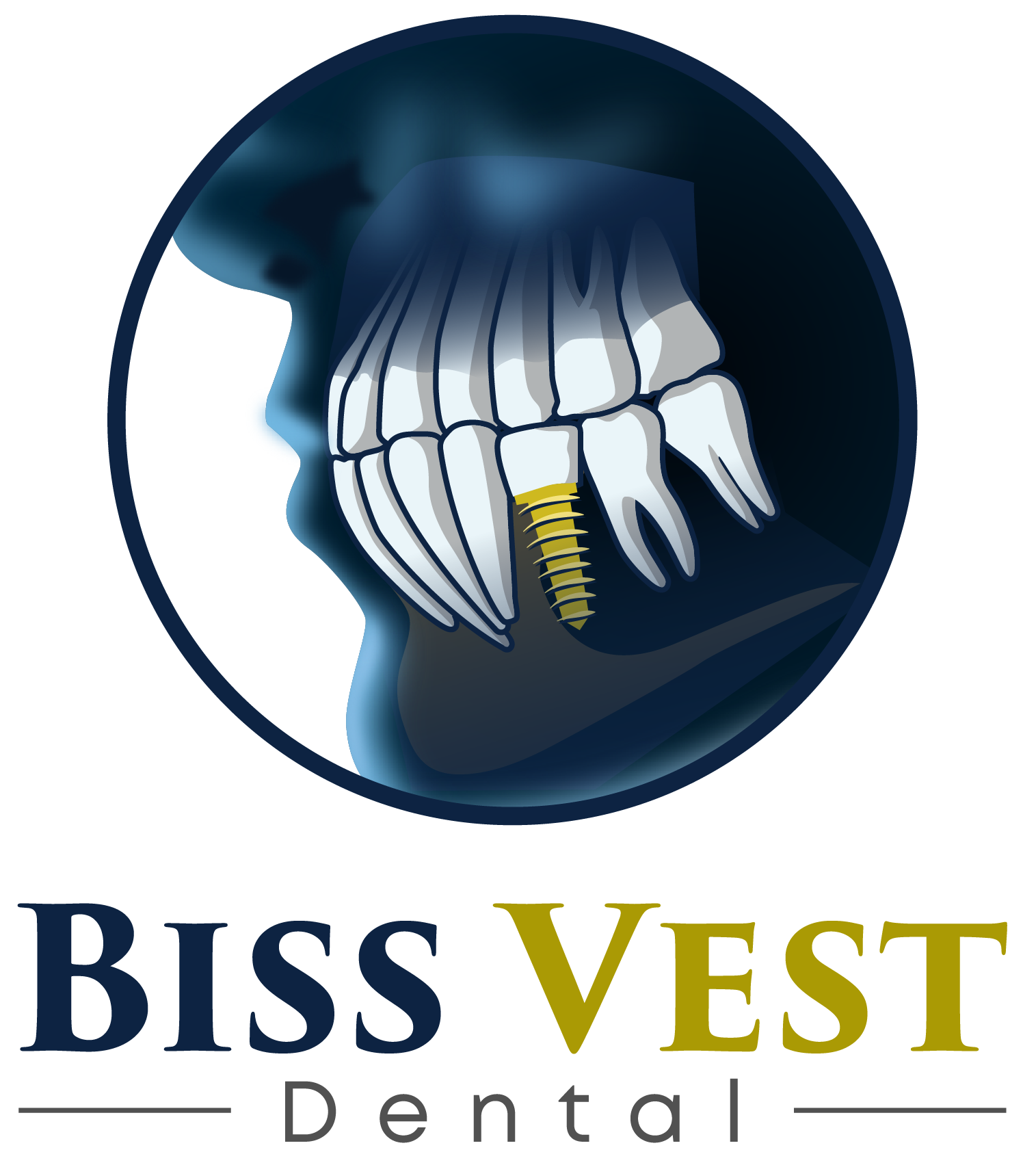 Biss Vest Dental Logo-Finale (Transparenter Hintergrund)